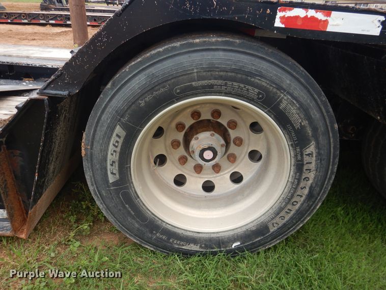 image for item DM6244 2011 Trail King TK110HDG  lowboy equipment trailer