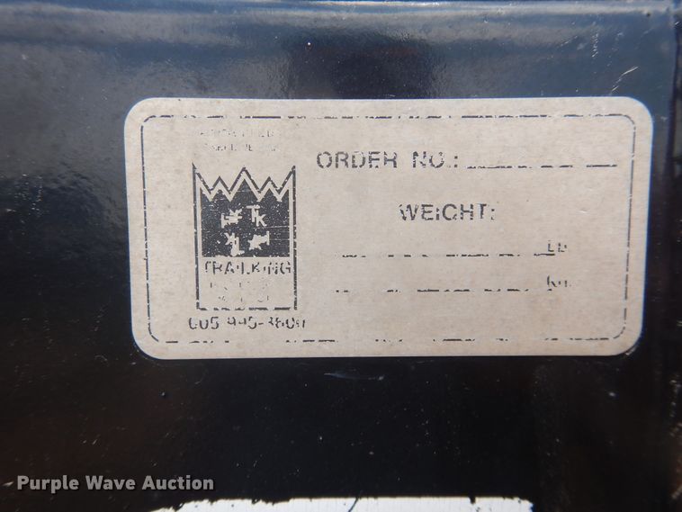 image for item DM6244 2011 Trail King TK110HDG  lowboy equipment trailer