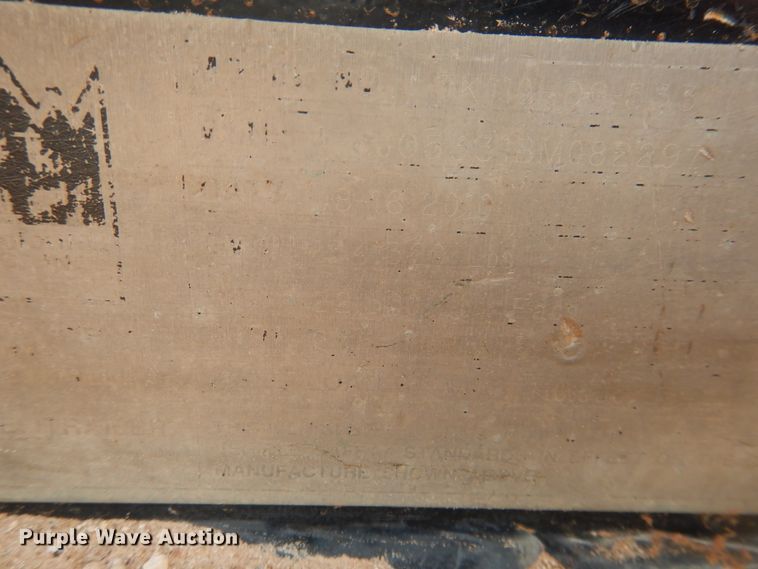 image for item DM6244 2011 Trail King TK110HDG  lowboy equipment trailer