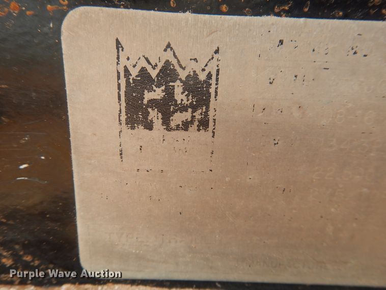 image for item DM6244 2011 Trail King TK110HDG  lowboy equipment trailer