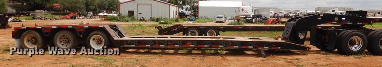 image for item DM6247 2005 Fontaine TA51H  lowboy equipment trailer