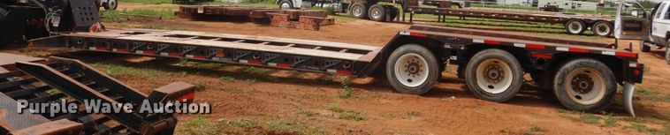 image for item DM6247 2005 Fontaine TA51H  lowboy equipment trailer