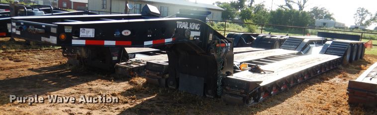 image for item DM6249 2012 Trail King TK110HDG  lowboy equipment trailer