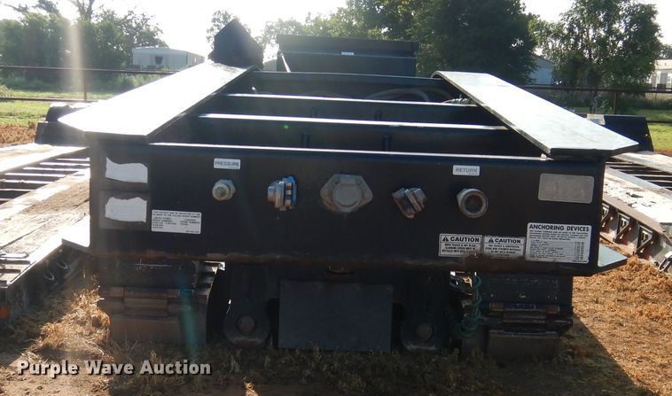 image for item DM6249 2012 Trail King TK110HDG  lowboy equipment trailer