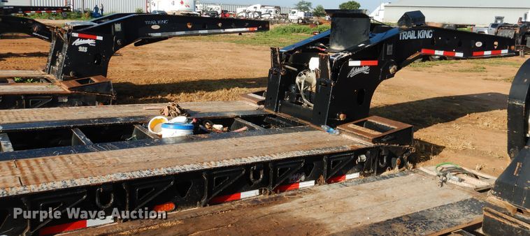 image for item DM6249 2012 Trail King TK110HDG  lowboy equipment trailer