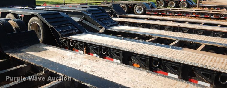 image for item DM6249 2012 Trail King TK110HDG  lowboy equipment trailer