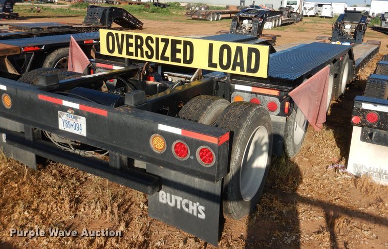 image for item DM6249 2012 Trail King TK110HDG  lowboy equipment trailer