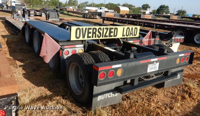image for item DM6249 2012 Trail King TK110HDG  lowboy equipment trailer
