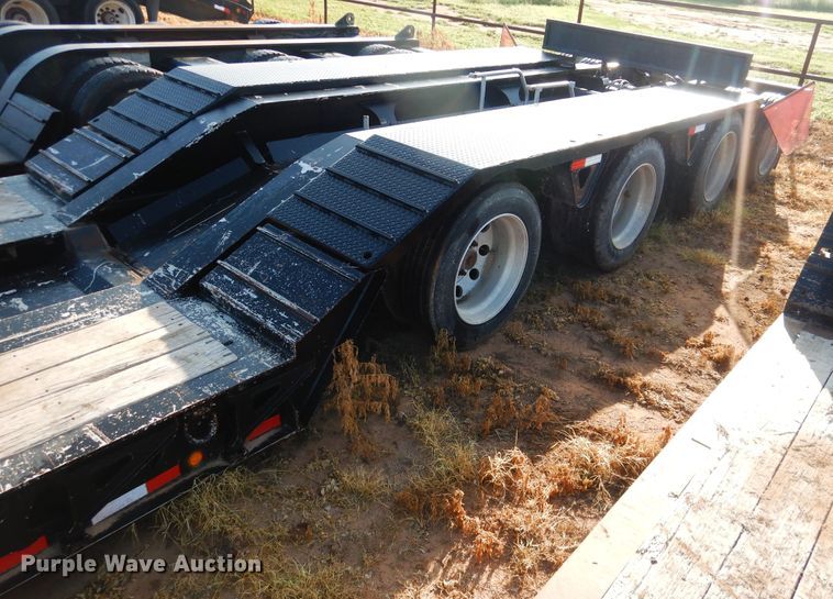 image for item DM6249 2012 Trail King TK110HDG  lowboy equipment trailer