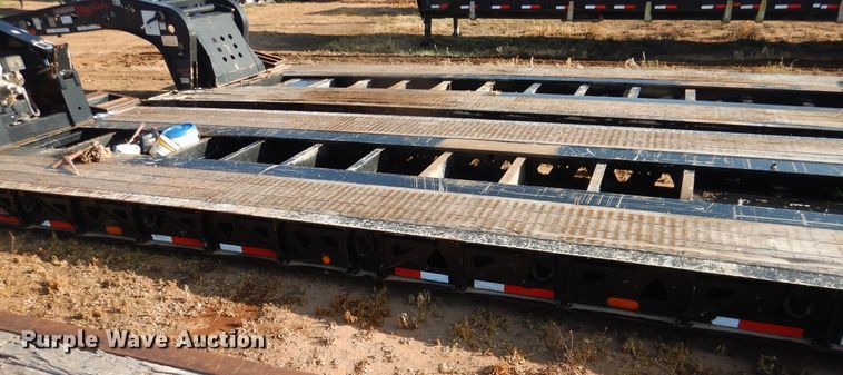 image for item DM6249 2012 Trail King TK110HDG  lowboy equipment trailer