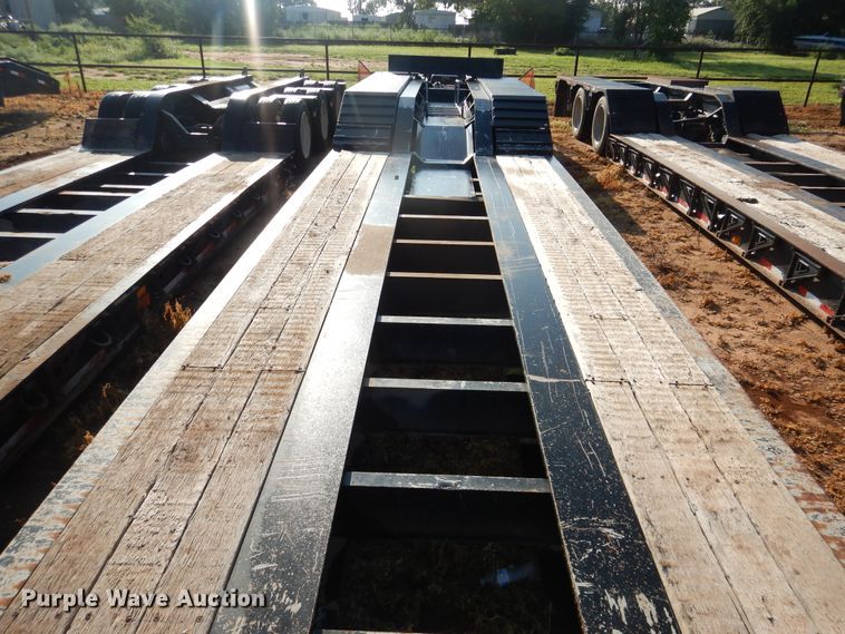 image for item DM6249 2012 Trail King TK110HDG  lowboy equipment trailer