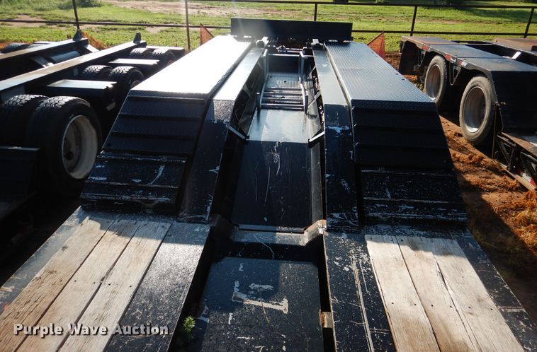 image for item DM6249 2012 Trail King TK110HDG  lowboy equipment trailer