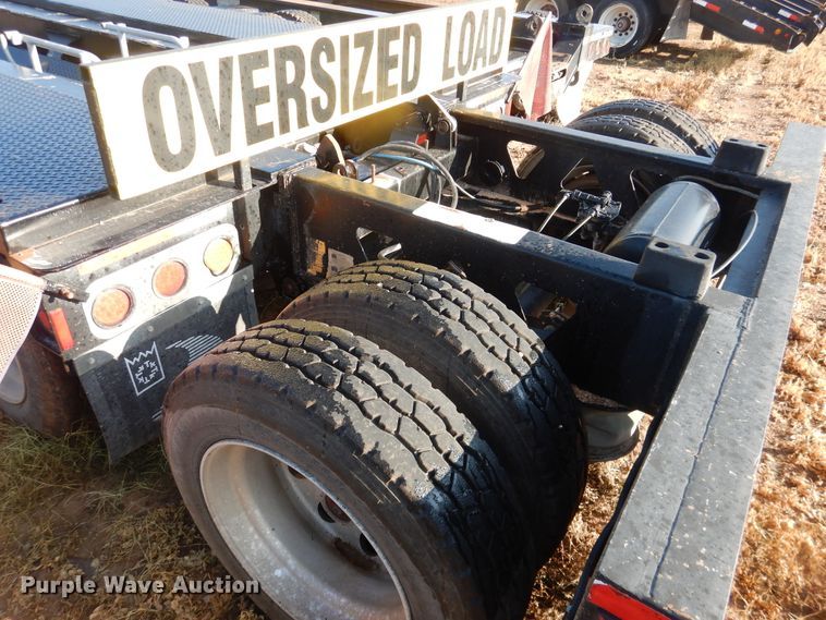 image for item DM6249 2012 Trail King TK110HDG  lowboy equipment trailer