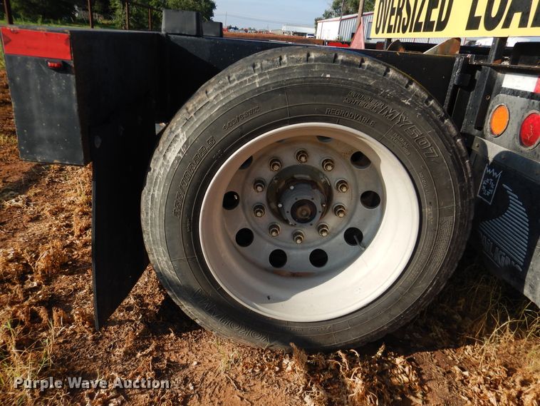 image for item DM6249 2012 Trail King TK110HDG  lowboy equipment trailer