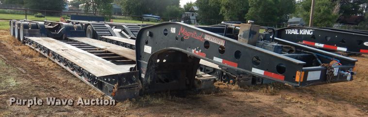 image for item DM6250 2013 Fontaine Magnitude 55L  lowboy equipment trailer