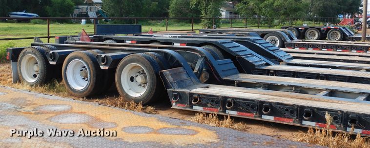 image for item DM6250 2013 Fontaine Magnitude 55L  lowboy equipment trailer