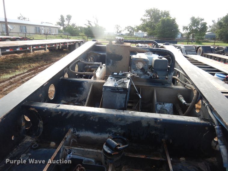 image for item DM6250 2013 Fontaine Magnitude 55L  lowboy equipment trailer