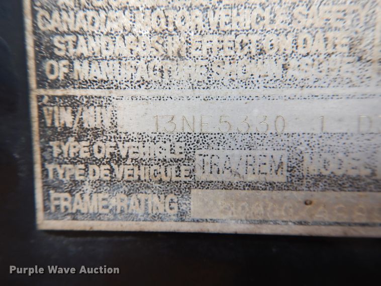 image for item DM6250 2013 Fontaine Magnitude 55L  lowboy equipment trailer