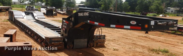 image for item DM6251 2015 Trail King TK110HDG  lowboy equipment trailer