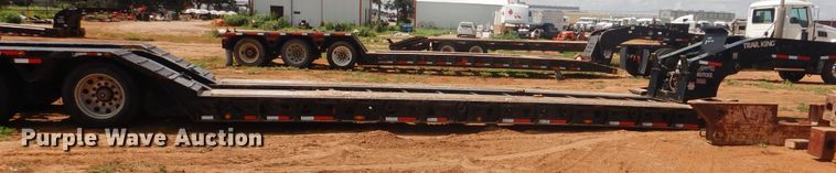 image for item DM6251 2015 Trail King TK110HDG  lowboy equipment trailer