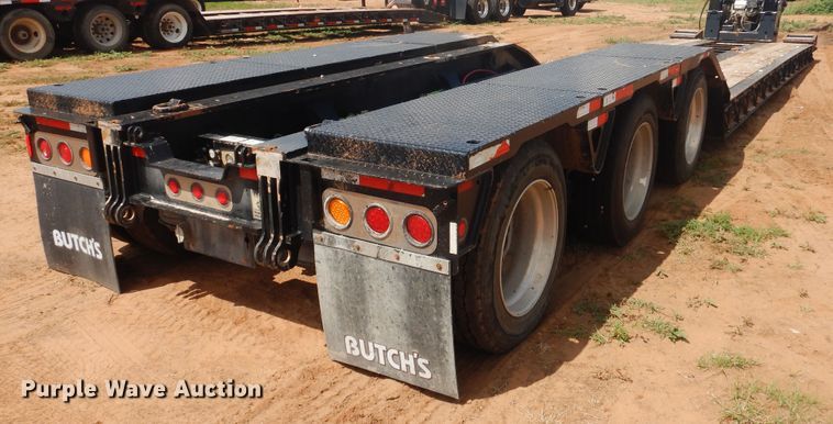 image for item DM6251 2015 Trail King TK110HDG  lowboy equipment trailer