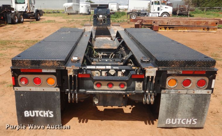 image for item DM6251 2015 Trail King TK110HDG  lowboy equipment trailer