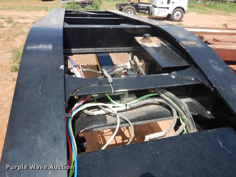 image for item DM6251 2015 Trail King TK110HDG  lowboy equipment trailer