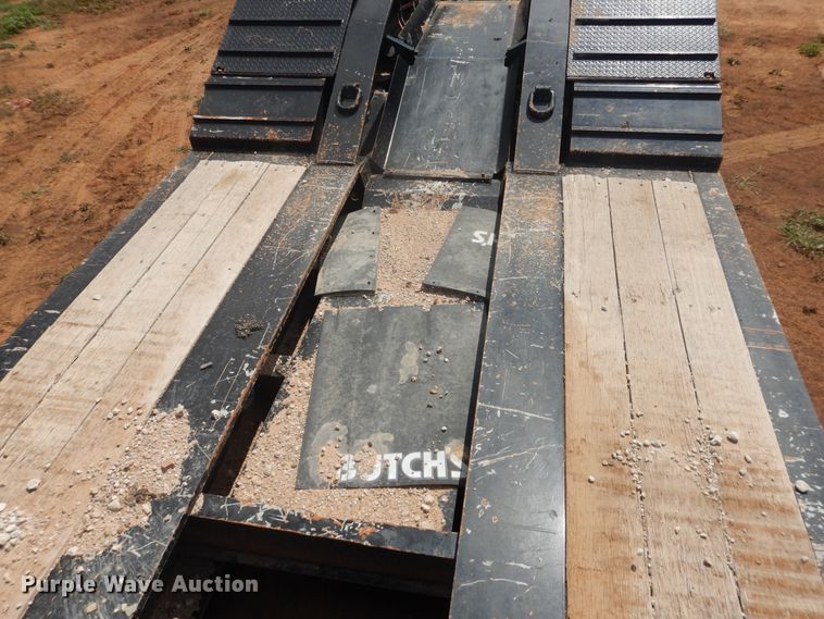 image for item DM6251 2015 Trail King TK110HDG  lowboy equipment trailer