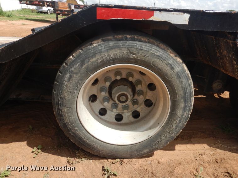 image for item DM6251 2015 Trail King TK110HDG  lowboy equipment trailer