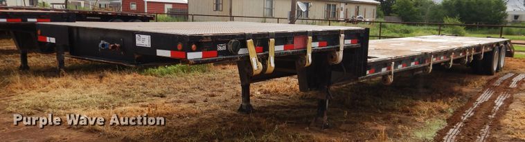 image for item DM6252 2012 Overbilt  drop deck equipment trailer