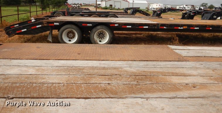 image for item DM6252 2012 Overbilt  drop deck equipment trailer