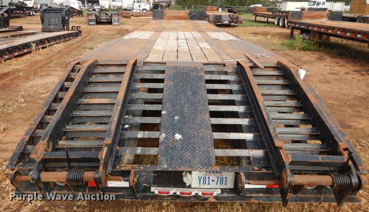 image for item DM6252 2012 Overbilt  drop deck equipment trailer