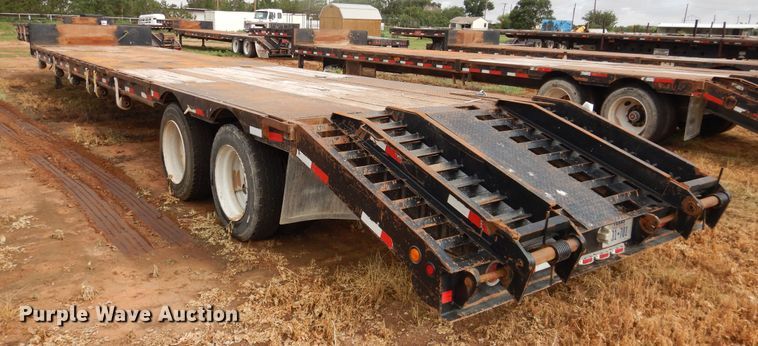 image for item DM6252 2012 Overbilt  drop deck equipment trailer