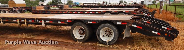 image for item DM6252 2012 Overbilt  drop deck equipment trailer