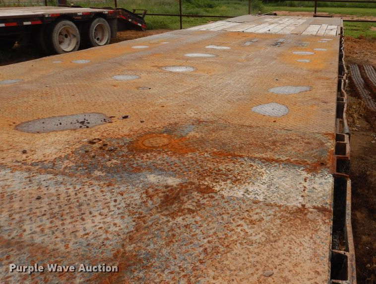 image for item DM6252 2012 Overbilt  drop deck equipment trailer