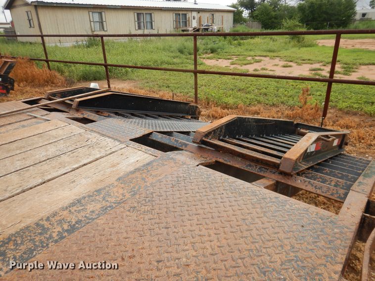 image for item DM6252 2012 Overbilt  drop deck equipment trailer