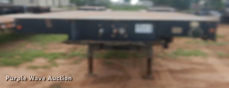 image for item DM6253 2008 Overbilt  drop deck equipment trailer