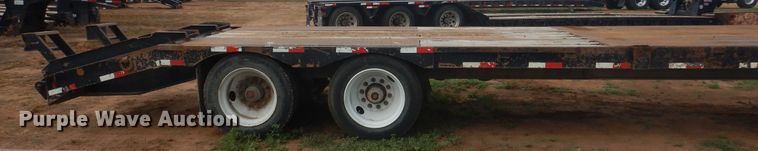 image for item DM6253 2008 Overbilt  drop deck equipment trailer