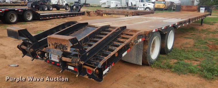 image for item DM6253 2008 Overbilt  drop deck equipment trailer