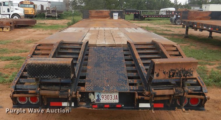 image for item DM6253 2008 Overbilt  drop deck equipment trailer