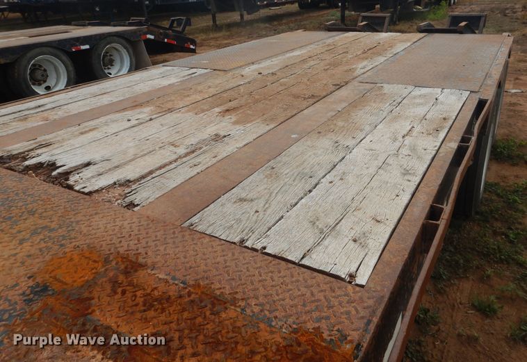 image for item DM6253 2008 Overbilt  drop deck equipment trailer