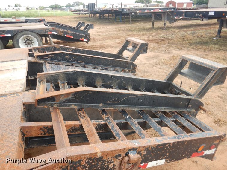 image for item DM6253 2008 Overbilt  drop deck equipment trailer