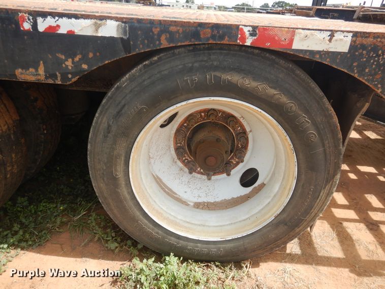 image for item DM6253 2008 Overbilt  drop deck equipment trailer