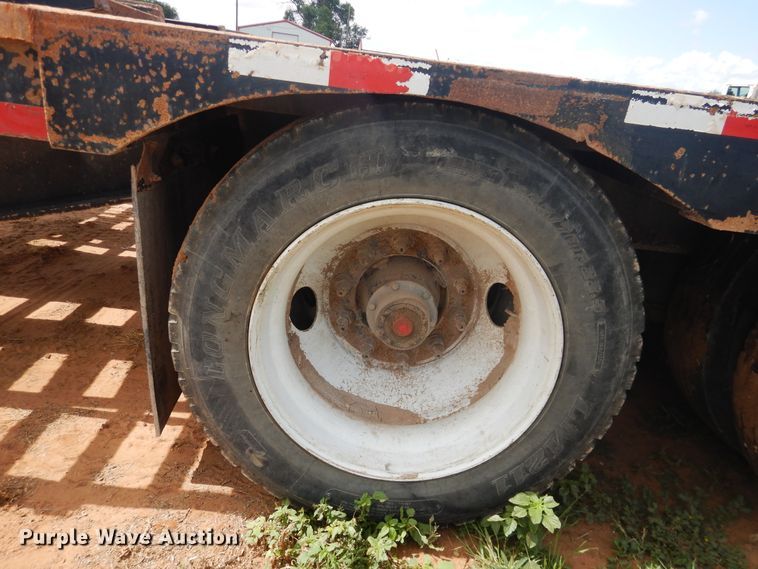 image for item DM6253 2008 Overbilt  drop deck equipment trailer