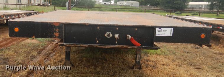 image for item DM6254 2012 Overbilt  drop deck equipment trailer