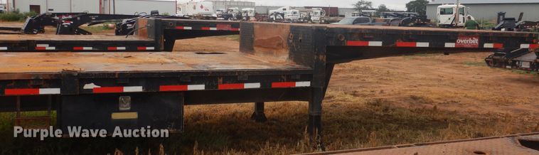 image for item DM6254 2012 Overbilt  drop deck equipment trailer