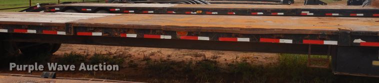 image for item DM6254 2012 Overbilt  drop deck equipment trailer