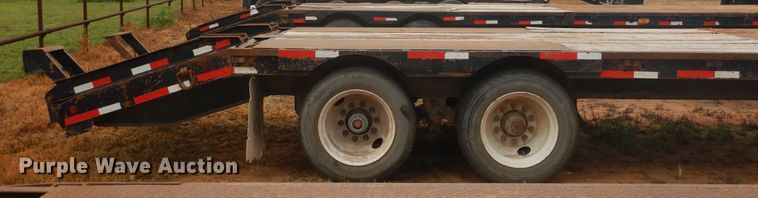 image for item DM6254 2012 Overbilt  drop deck equipment trailer