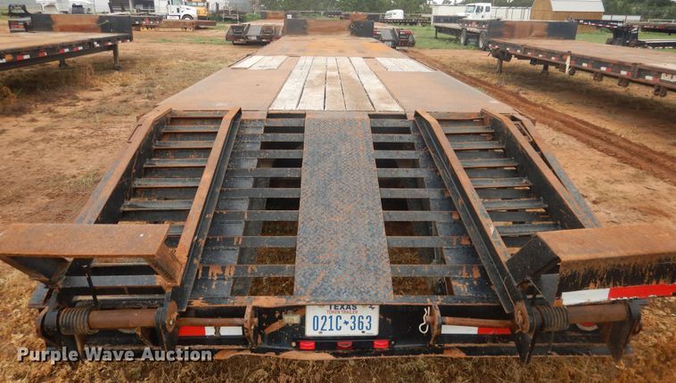 image for item DM6254 2012 Overbilt  drop deck equipment trailer