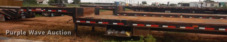 image for item DM6254 2012 Overbilt  drop deck equipment trailer